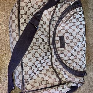 Gucci diaper bag